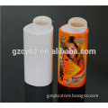 pet plastic shampoo bottle label/plastic film labels/plastic roll label